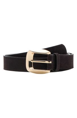 MANGO MANGO Suede Leather Belt