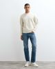 Mango Mango sweatshirt in cream-Neutral - 3