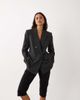 Mango Mango tailored blazer in gray plaid - 1