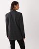 Mango Mango tailored blazer in gray plaid - 4
