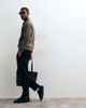 Mango Mango tailored jogger in black - 1