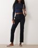 Mango Mango tailored slim pants in navy - 1