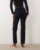 Mango Mango tailored slim pants in navy - 3