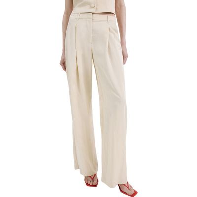 MANGO MANGO Tailored Straight Leg Pants