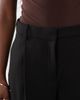 Mango Mango tailored straight leg pants in black - 4