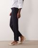 Mango Mango tailored straight pants in navy pinstripe - 2