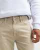 Mango Mango tapered jeans in beige-Neutral - 2