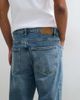 Mango Mango tapered jeans in mid blue - 4