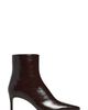 MANGO MANGO Tea Faux Leather Pointed Toe Ankle Bootie - 3