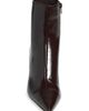 MANGO MANGO Tea Faux Leather Pointed Toe Ankle Bootie - 4