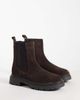 Mango Mango Teen 100% leather suede moto boot in brown - 2