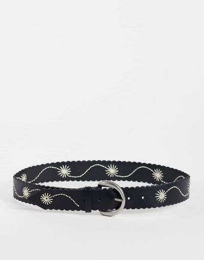 Mango Mango Teen belt in black