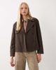 Mango Mango Teen cropped trench in brown - 2