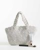 Mango Mango Teen knit purse in silver - 2