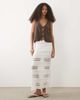Mango Mango Teen lace maxi skirt in white - 1