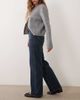 Mango Mango Teen low rise straight jean in dark blue - 2