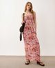 Mango Mango Teen maxi skirt in pink floral - part of a set - 1