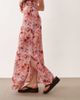 Mango Mango Teen maxi skirt in pink floral - part of a set - 2