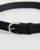 Mango Mango Teen pony-hair belt in black - 2