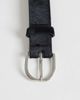 Mango Mango Teen pony-hair belt in black - 3