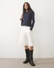Mango Mango Teen round neck long sleeve t-shirt in navy - 2