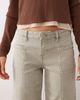 Mango Mango Teen seam detail jean in light beige-NEUTRAL - 4