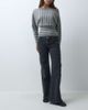 Mango Mango Teen studded straight jean in black - 1