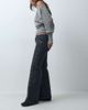 Mango Mango Teen studded straight jean in black - 2