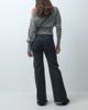 Mango Mango Teen studded straight jean in black - 3