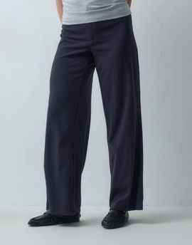 Mango Mango Teen tailored straight trouser in navy