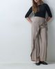 Mango Mango Teen tie side straight trouser in beige-Gray - 1