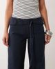Mango Mango Teen tie waist straight jeans in indigo-Blue - 4