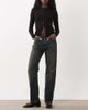 Mango Mango Tere slim jeans in dirty blue wash - 1