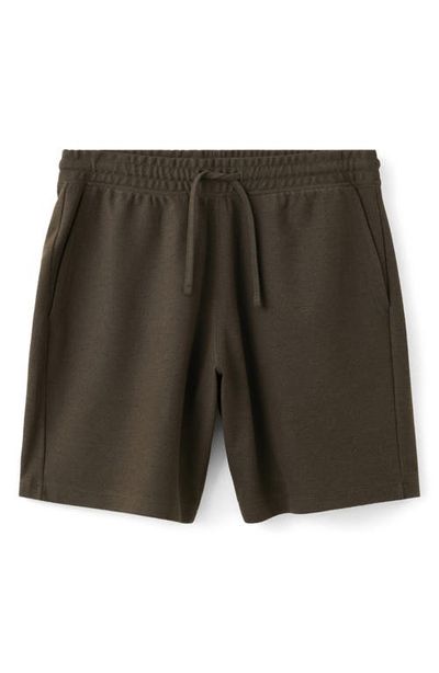 MANGO MANGO Textured Drawstring Bermuda Shorts