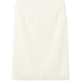 MANGO MANGO Textured Midi Skirt