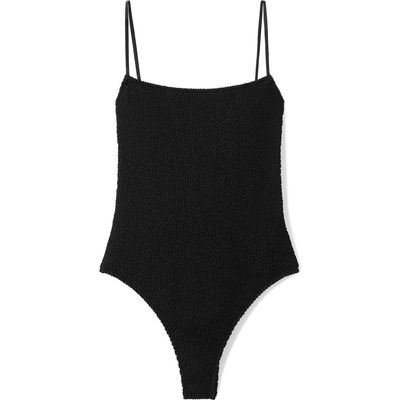 MANGO MANGO Textured One-Piece Swimsuit