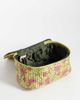 Mango Mango top handle cosmetic bag in green and pink floral print - 2