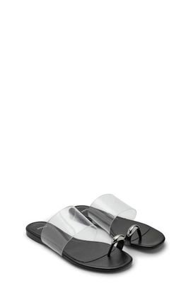 MANGO MANGO Transparent Slide Sandal