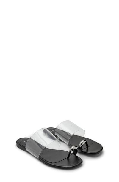 MANGO MANGO Transparent Slide Sandal