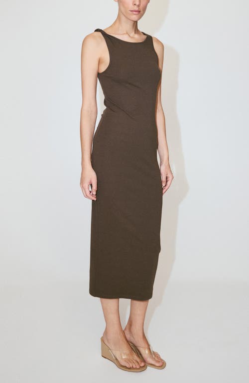 MANGO MANGO Twist Strap Sleeveless Maxi Dress