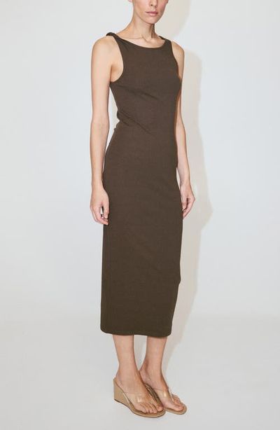 MANGO MANGO Twist Strap Sleeveless Maxi Dress