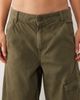 Mango Mango utility jeans in khaki-Green - 2