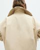 MANGO MANGO Waxed Short Trench Coat - 5