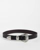 Mango Mango western belt in brown - 1