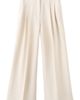 MANGO MANGO Wide Leg Lyocell Blend Pants - 1