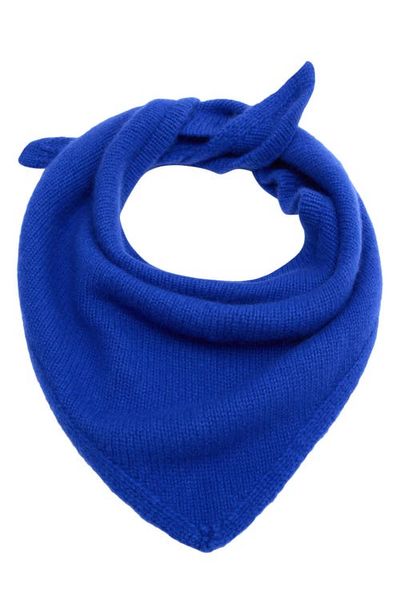 MANGO MANGO Wool & Cashmere Blend Triangular Scarf