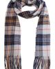 MANGO MANGO Wool Check Scarf - 1