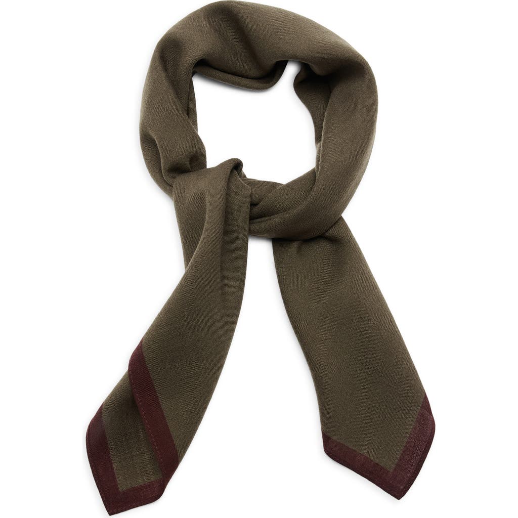 MANGO MANGO Wool Pocket Square
