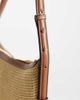 Mango Mango woven cross-body bag in beige-Neutral - 3