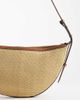 Mango Mango woven cross-body bag in beige-Neutral - 4